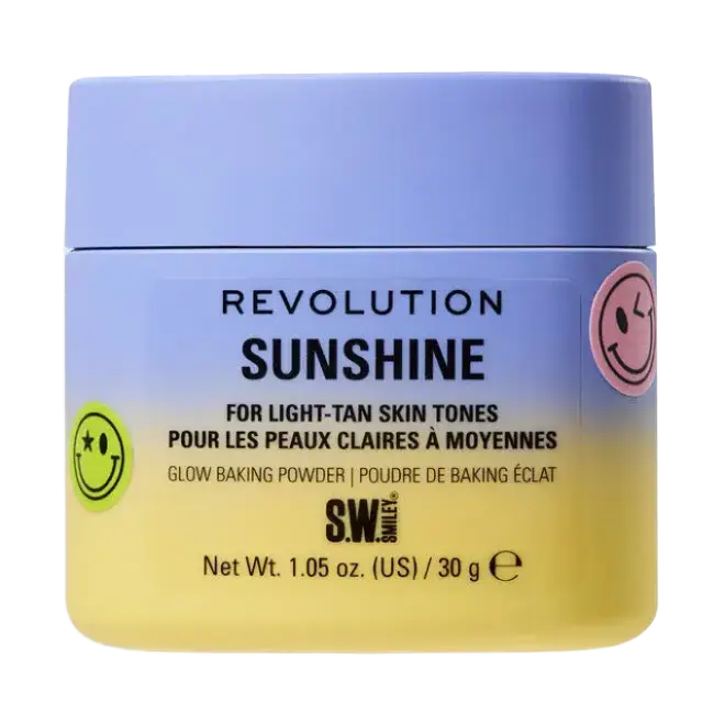 Revolution Beauty S.W. Smiley Sunshine Glow Baking Powder