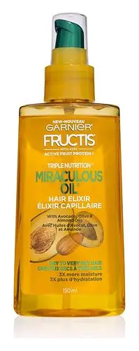 Garnier Fructis Triple Nutrition Miracle Dry Oil