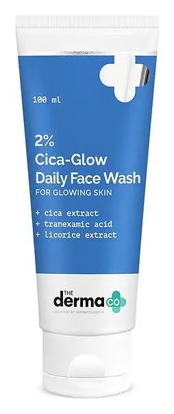 The Derma Co 2% Cica-Glow Daily Face Wash