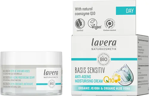 Lavera Basis Sensitiv Anti-Ageing Moisturising Cream Q10