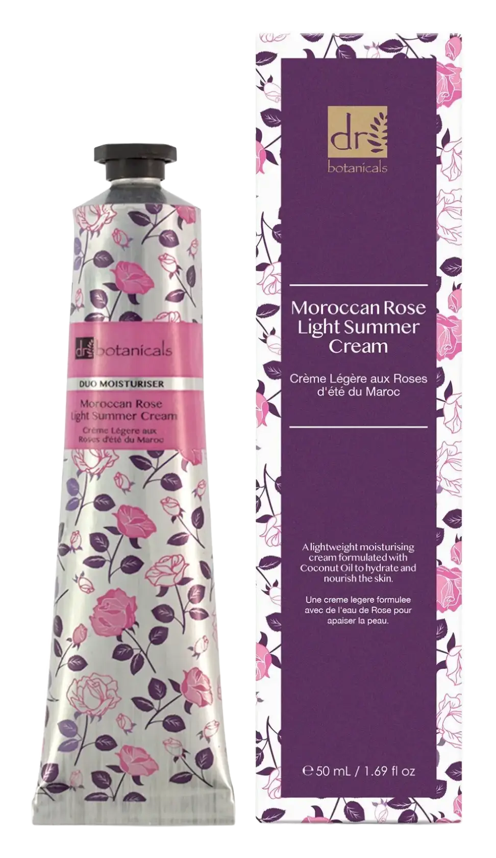 Dr Botanicals Moroccan Rose Light Summer Cream