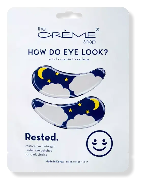 The Creme Shop How Do Eye Look? Rested Hydrogel Under Eye Patches