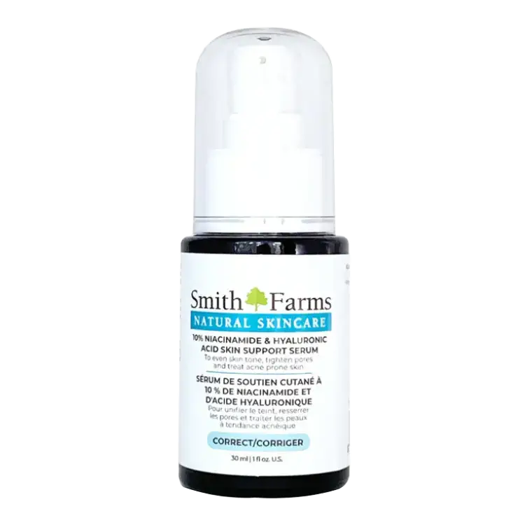 Smith Farms Niacinamide & Hyaluronic Acid Skin Support Serum