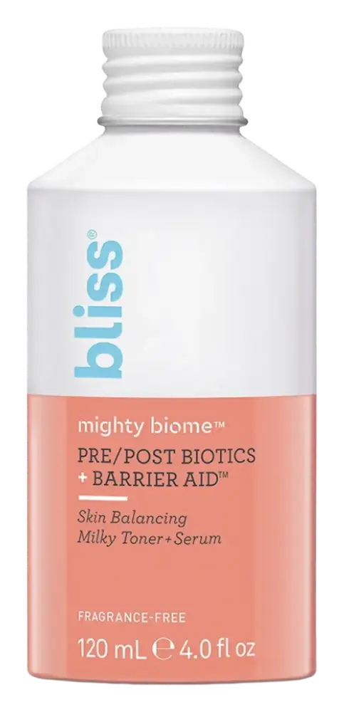 Bliss Mighty Biome Pre/Post Biotics + Barrier Aid™ Toner + Serum