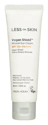 Holika Holika Less On Skin Vegan Shield Mineral Sun Cream SPF 50+