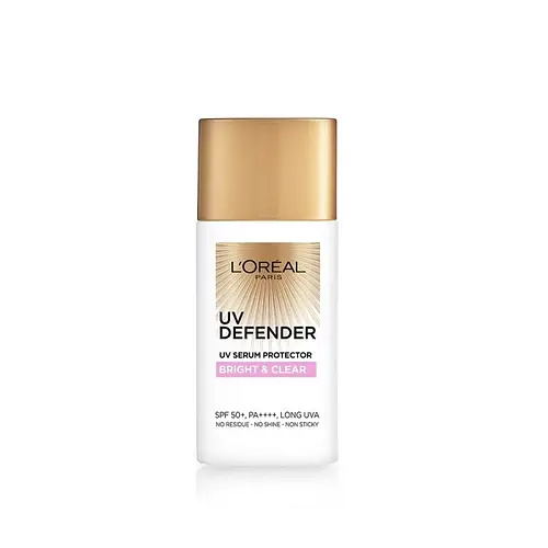 L'Oreal UV Defender UV Serum Protector / Sunscreen / Sunblock SPF 50+ Bright & Clear