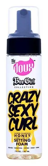 The Doux Bee Girl Crazy-Sexy-Curl Honey Setting Foam