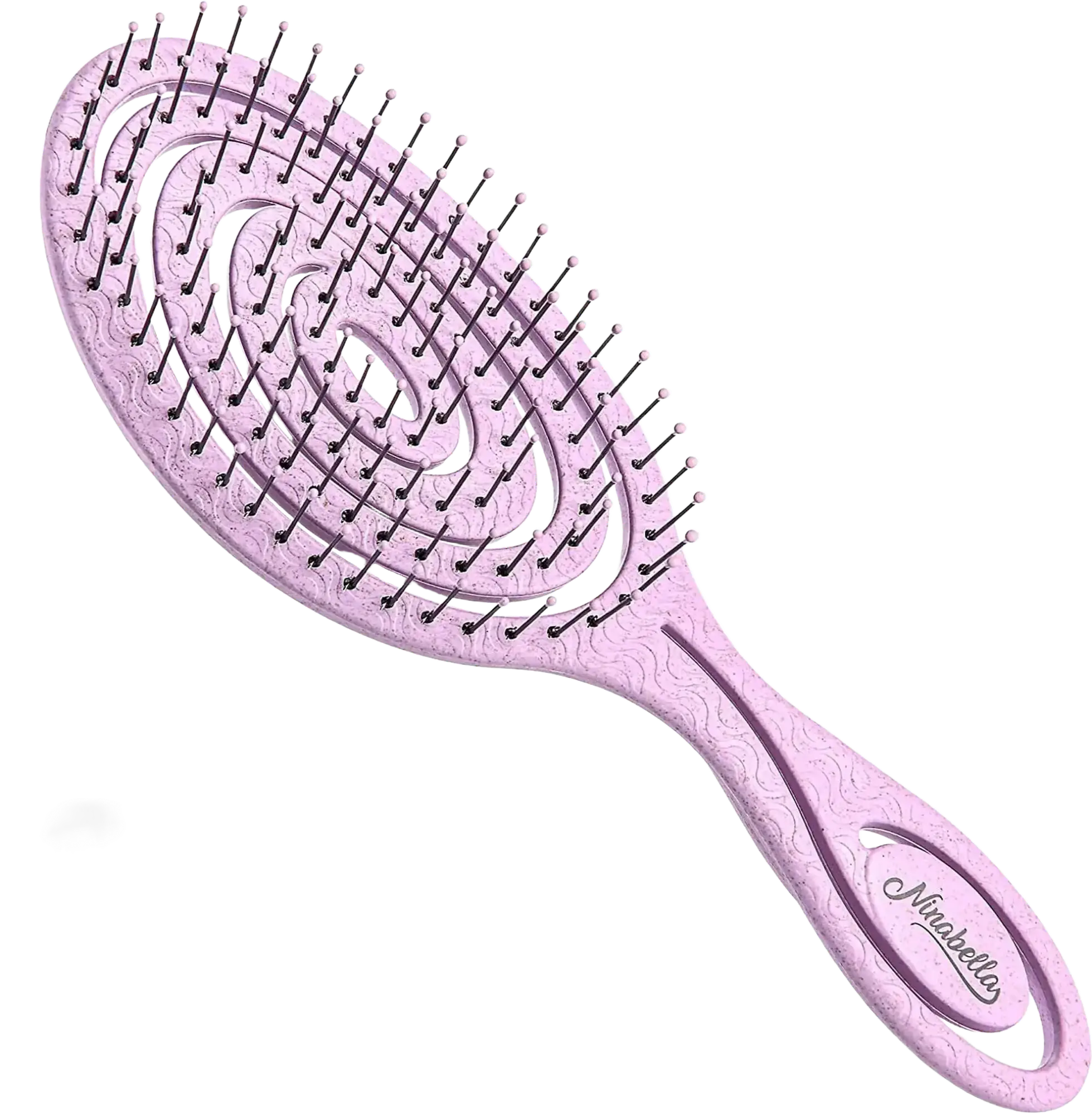 Ninabella Detangling Hair Brush Pink