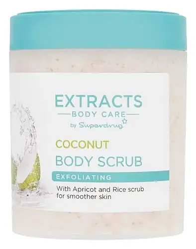 Superdrug Extracts Body Scrub Coconut