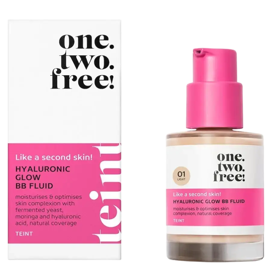 One. Two. Free! Hyaluronic Glow BB Fluid 01 Light