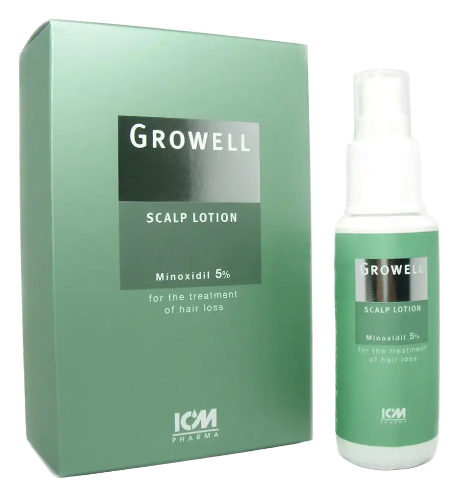 ICM Pharma Growell Scalp Lotion Minoxidil 5%