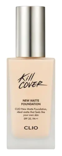 CLIO Kill Cover New Matte Foundation SPF 20 PA ++ #2 Lingerie
