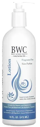 Beauty Without Cruelty Fragrance-Free Hand & Body Lotion