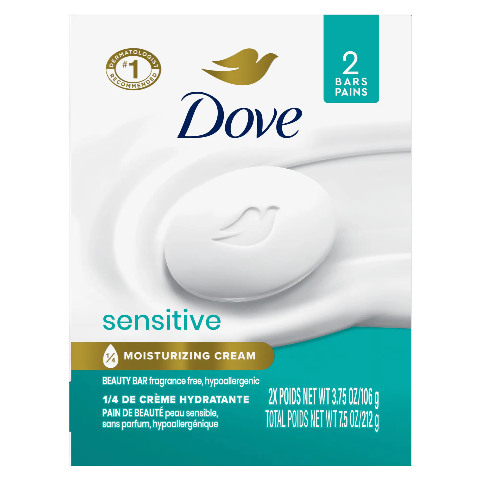 Dove Sensitive Beauty Bar Canada
