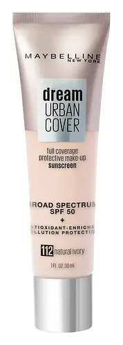 Maybelline Dream Urban Cover Foundation SPF50 112 Natural Ivory