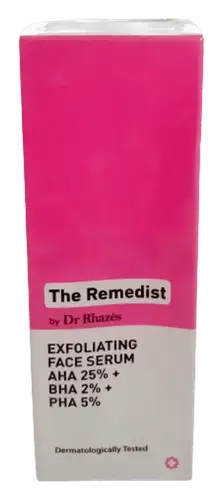 The Remedist by Dr Rhazes Exfoliating Face Serum AHA 25%+BHA 2%+ PHA 5%