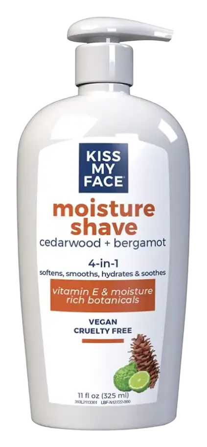 Kiss My Face Moisture Shave Cedarwood & Bergamot
