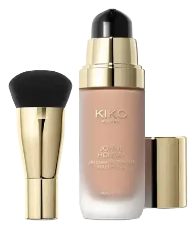 KIKO Milano Joyful Holiday 24h Glam No Transfer Foundation 06 Caramel
