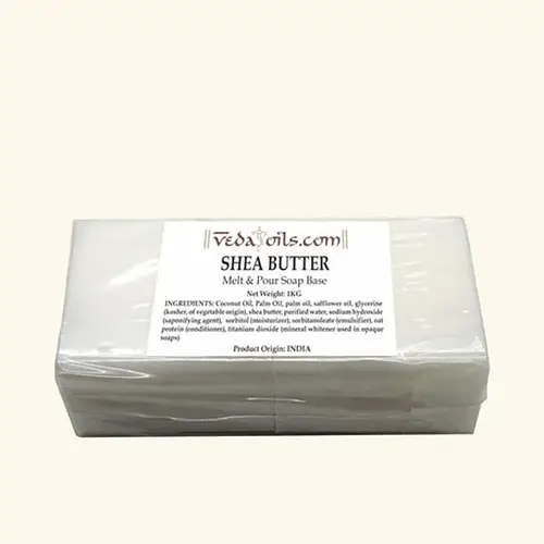 Vedaoils Shea Butter Melt & Pour Soap Base With Glycerin
