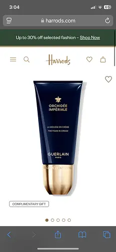 Guerlain Orchidée Impériale The Foam in Cream Cleanser