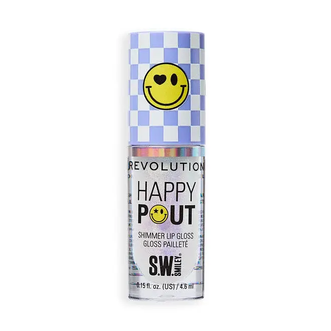 Revolution Beauty S.W. Smiley Happy Pout Shimmer Lip Gloss Stellar Shine