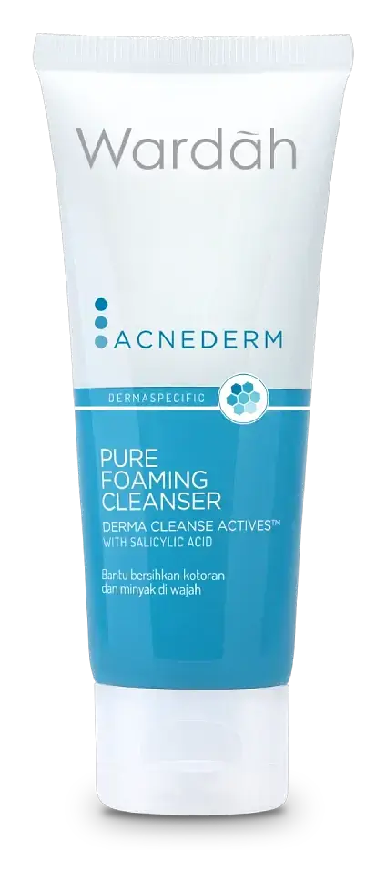 Wardah Acnederm Pure Foaming Cleanser