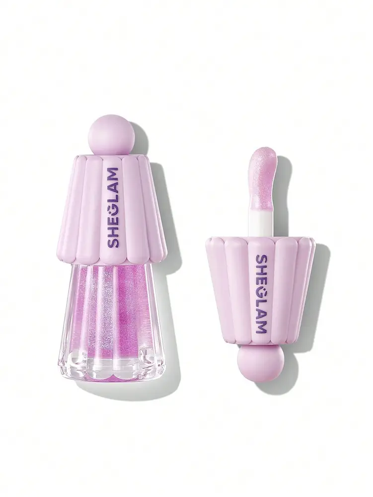 SHEGLAM Jelly Wow Hydrating Glitter Lip Oil Princess Vibes