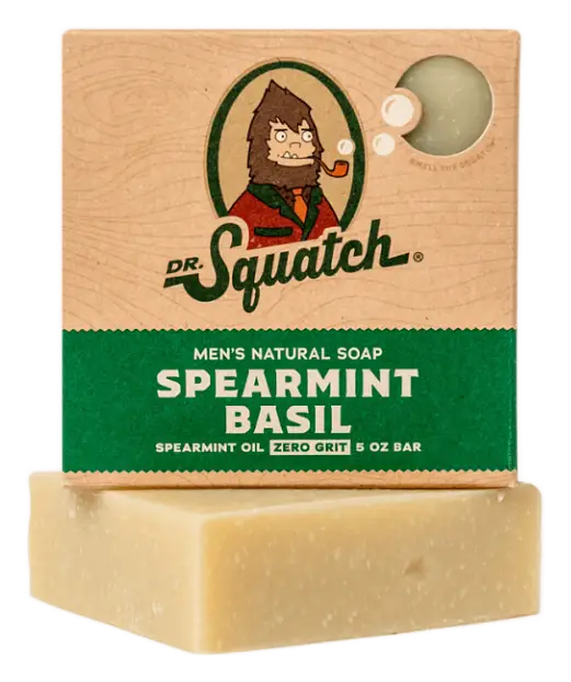 Dr. Squatch Spearmint Basil Bar Soap