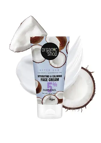 Organic Shop After sun hydrating and calming face cream