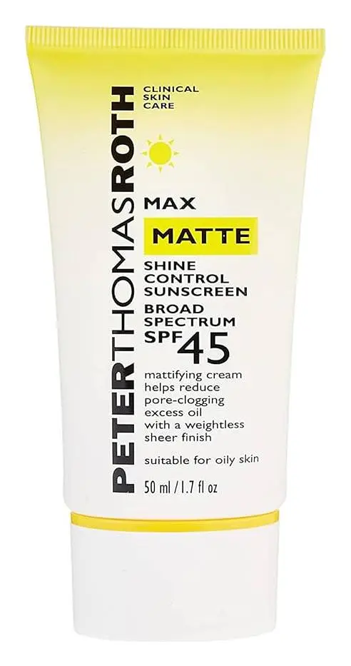 Peter Thomas Roth Max Matte Shine Control Sunscreen Broad Spectrum SPF 45