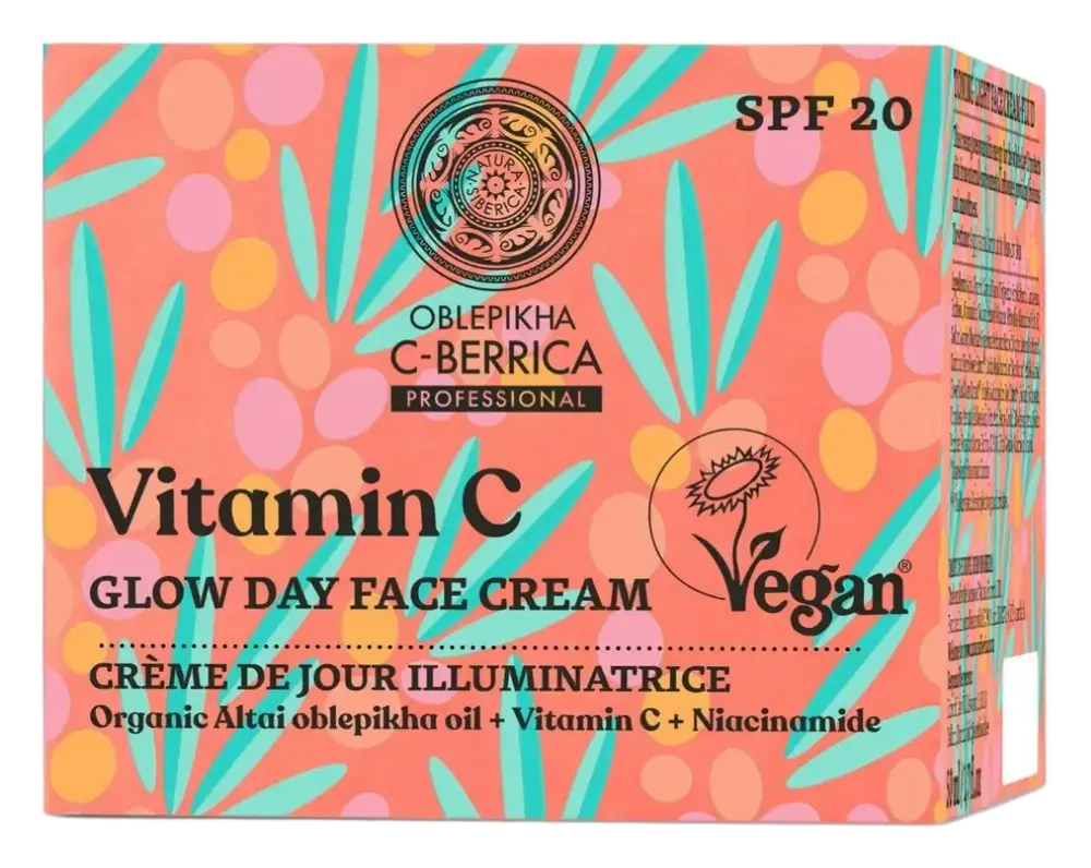 Natura Siberica Oblepikha C-Berrica Vitamin C Glow Day Cream Spf 20