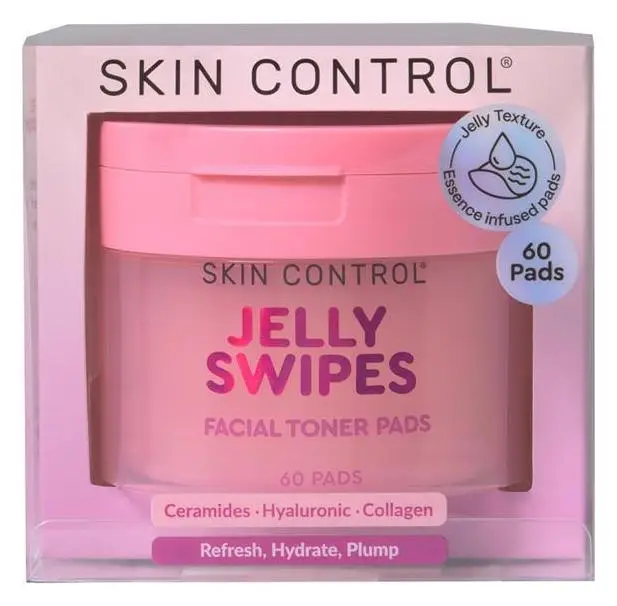 Skin Control Jelly Swipes Facial Toner Pads