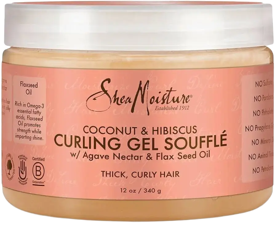 Shea Moisture Coconut & Hibiscus Curling Gel Souffle