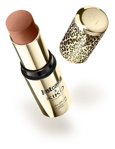 KIKO Milano Just Cavalli Sun-Drape Foundation SPF 50 08 Cocoa Mirage