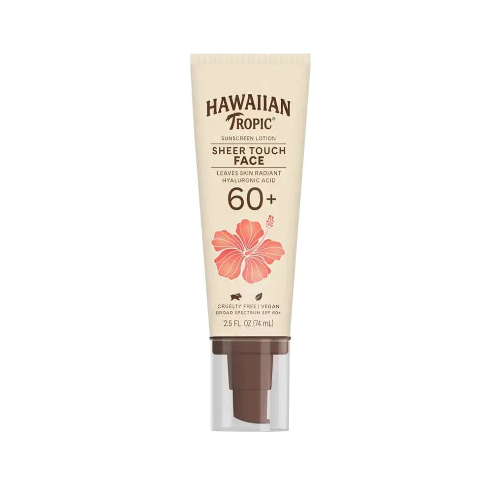 Hawaiian Tropic Sheer Touch Face Sunscreen Lotion SPF 60+