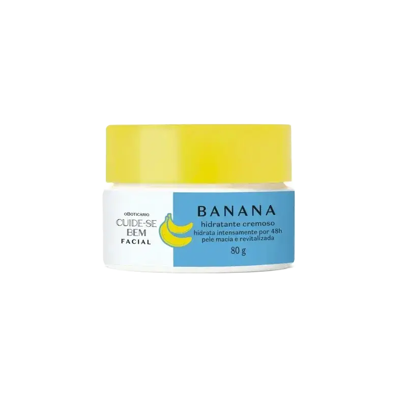 O Boticário Banana Hidratante Cremoso
