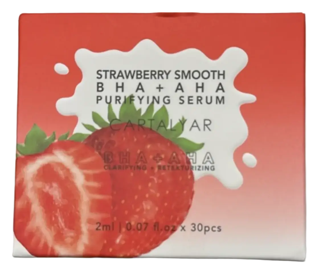 CartaLyar Strawberry Smooth BHA + AHA Purifying Serum