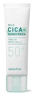 innisfree Mild Cica Sunscreen SPF50+ PA++++