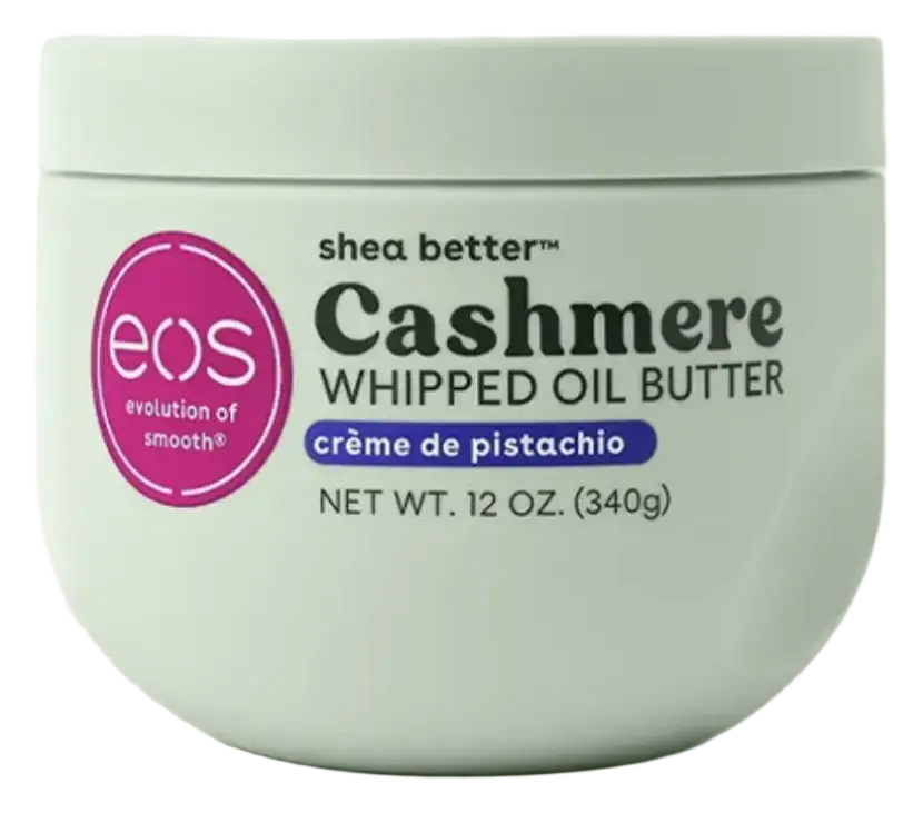 EOS Shea Better Cashmere Whipped Oil Body Butter Crème de Pistachio