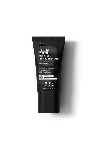 Allies of Skin The One SPF 50 Invisible Sunscreen Gel