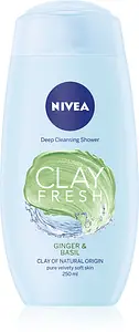 Nivea Clay Fresh Shower Gel Ginger & Basil