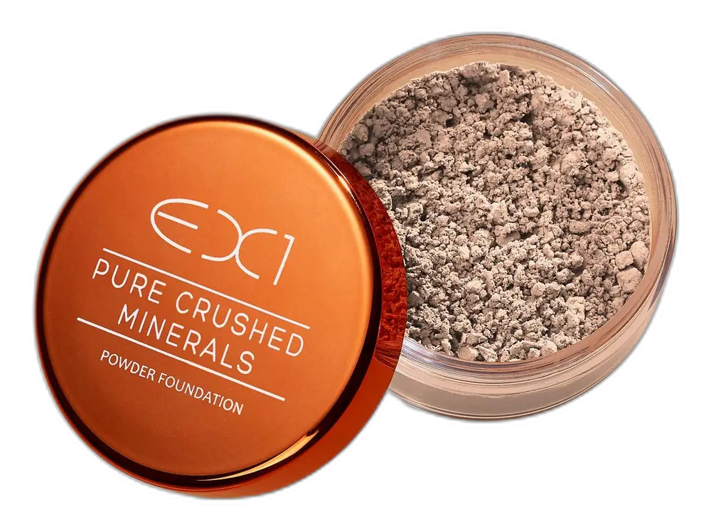 EX1 Cosmetics Pure Crushed Minerals Powder Foundation Shade 1.0