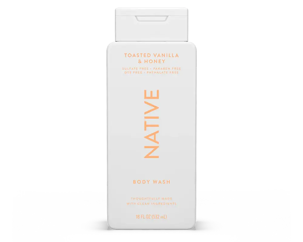 Native Body Wash Toasted Vanilla & Honey