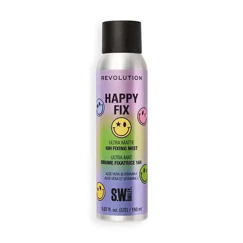 Revolution Beauty S.W.Smiley Happy Fix Ultra Matte 16H Fixing Mist