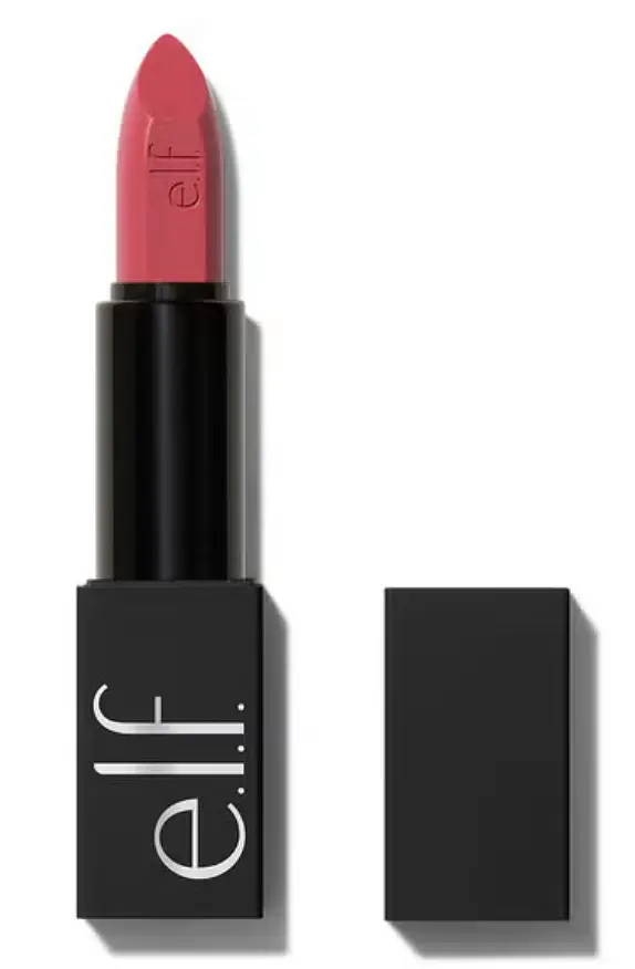 e.l.f. cosmetics O Face Satin Lipstick Pleased
