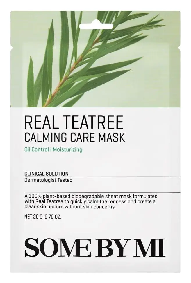 Some By Mi Real Care Mask Teatree Calming