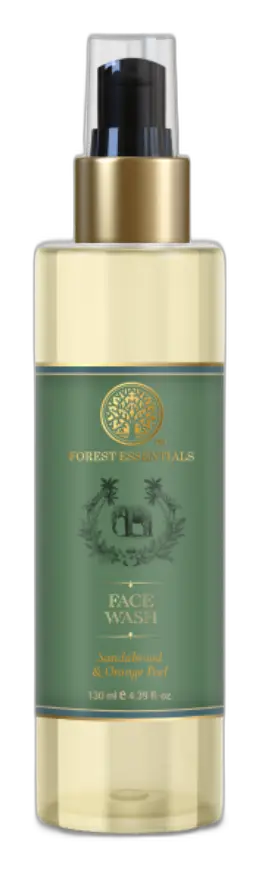 Forest Essentials Sandalwood and Orange Peel Face Wash