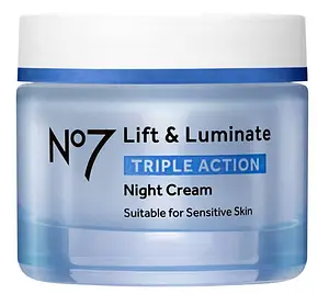 No7 Lift & Luminate Triple Action Night Cream With Fragrance