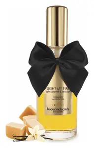 Bijoux Indiscrets Warming Massage Oil Caramel and sea salt