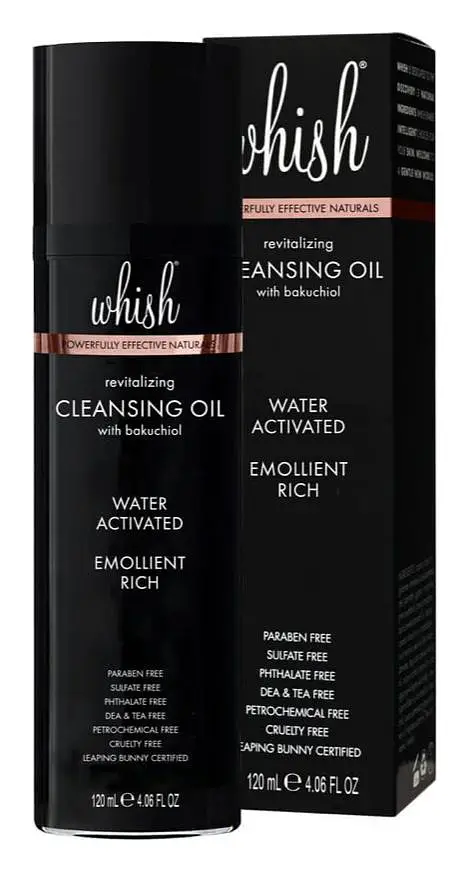 Whish Revitalizing Cleansing Oil With Bakuchiol